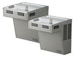 Elkay ADA Bi-Level Drinking Fountain Stainless Steel Finish