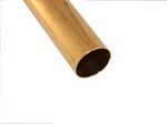 Tail Pipe, Waste, 1-1/4" x 15", Brass