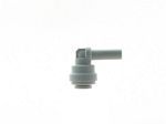 John-Guest plug-in elbow, 3/8" tube x 3/8" stem