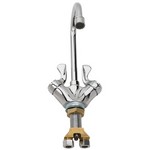 Lead-free gooseneck faucet, compression (NOT AVAIL