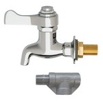 PCP self-closing, plain end, bib faucet, lead-free