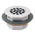 Waste Strainer Assembly, Satin Chrome-Plated