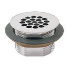 Waste Strainer Assembly, Polished Chrome-Plated