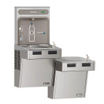 EZH2O BI-LEVEL COOLER W/ FILTER & BOTTLE STATION