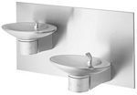 HT Oval Shape Face-Mount Dual-Fountain