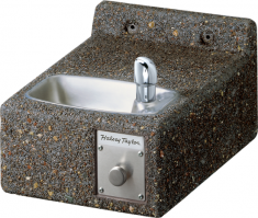 HT Face-Mount Sierra Stone Fountain