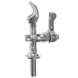 Lead-free bubbler valve, deck mounted