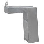 Barrier-Free Steel Pedestal Fountain