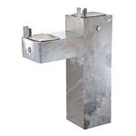 Barrier-Free Steel Pedestal Fountain