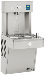 Vandal-Resistant Bottle Station & Single Fountain